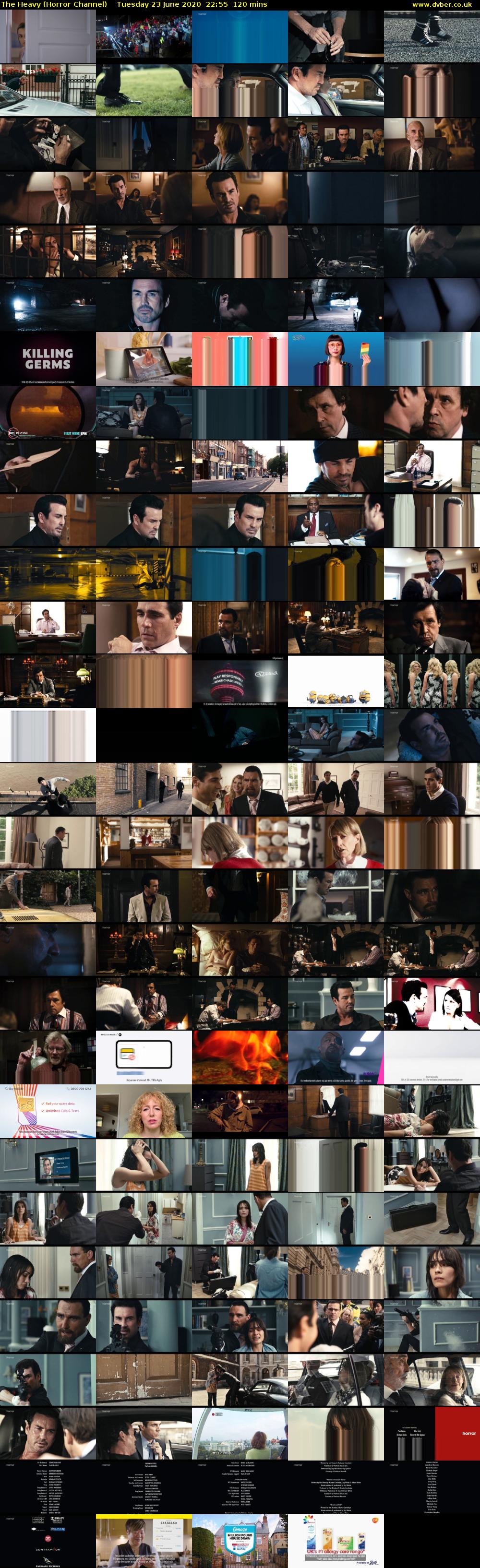 The Heavy (Horror Channel) Tuesday 23 June 2020 22:55 - 00:55