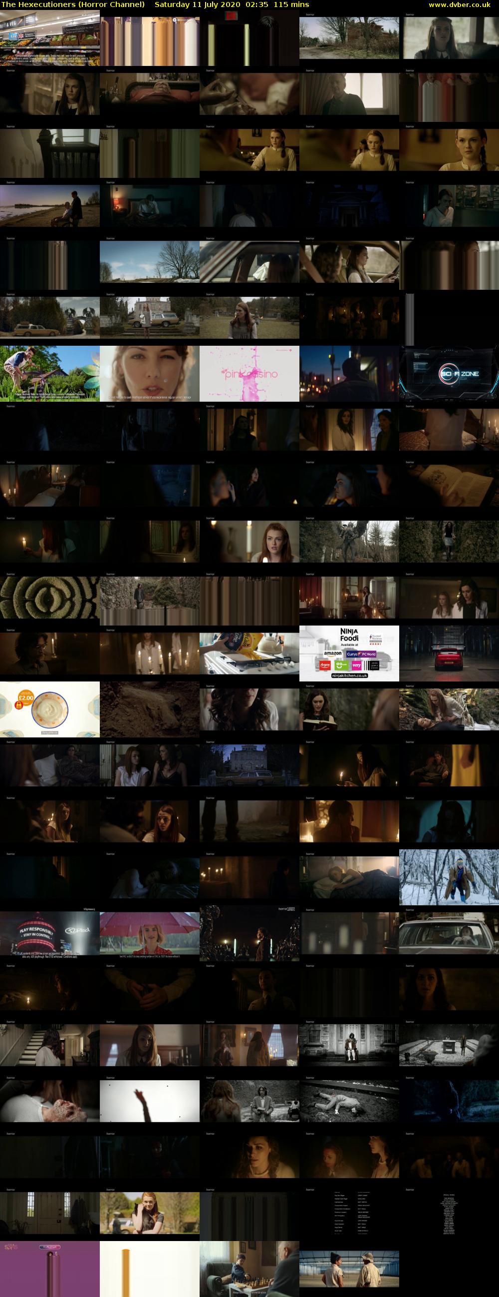 The Hexecutioners (Horror Channel) Saturday 11 July 2020 02:35 - 04:30
