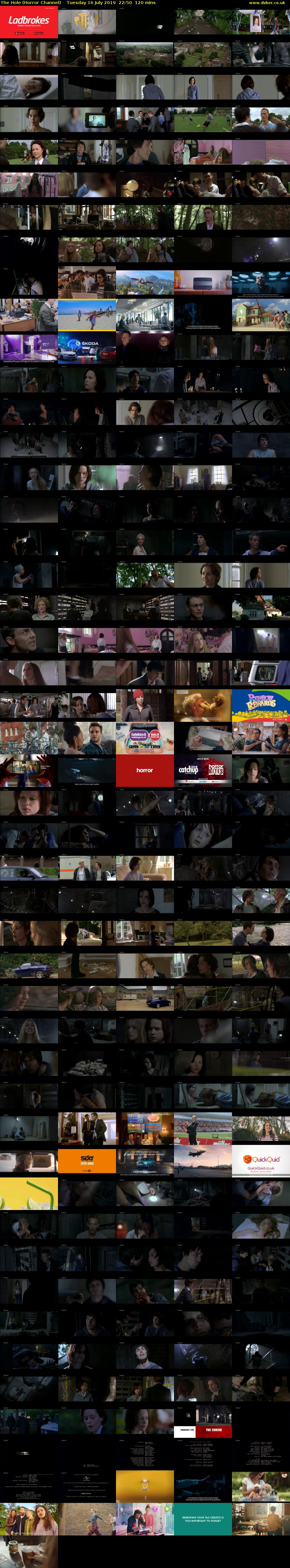 The Hole (Horror Channel) Tuesday 16 July 2019 22:50 - 00:50