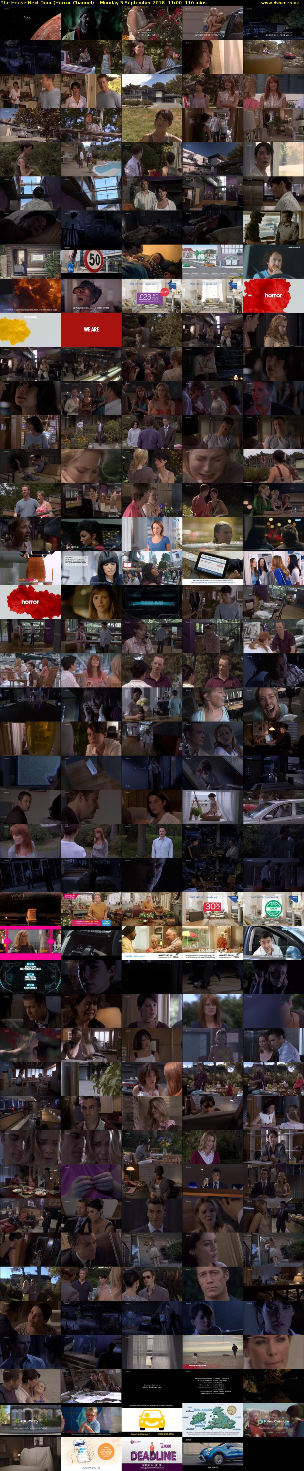 The House Next Door (Horror Channel) Monday 3 September 2018 11:00 - 12:50