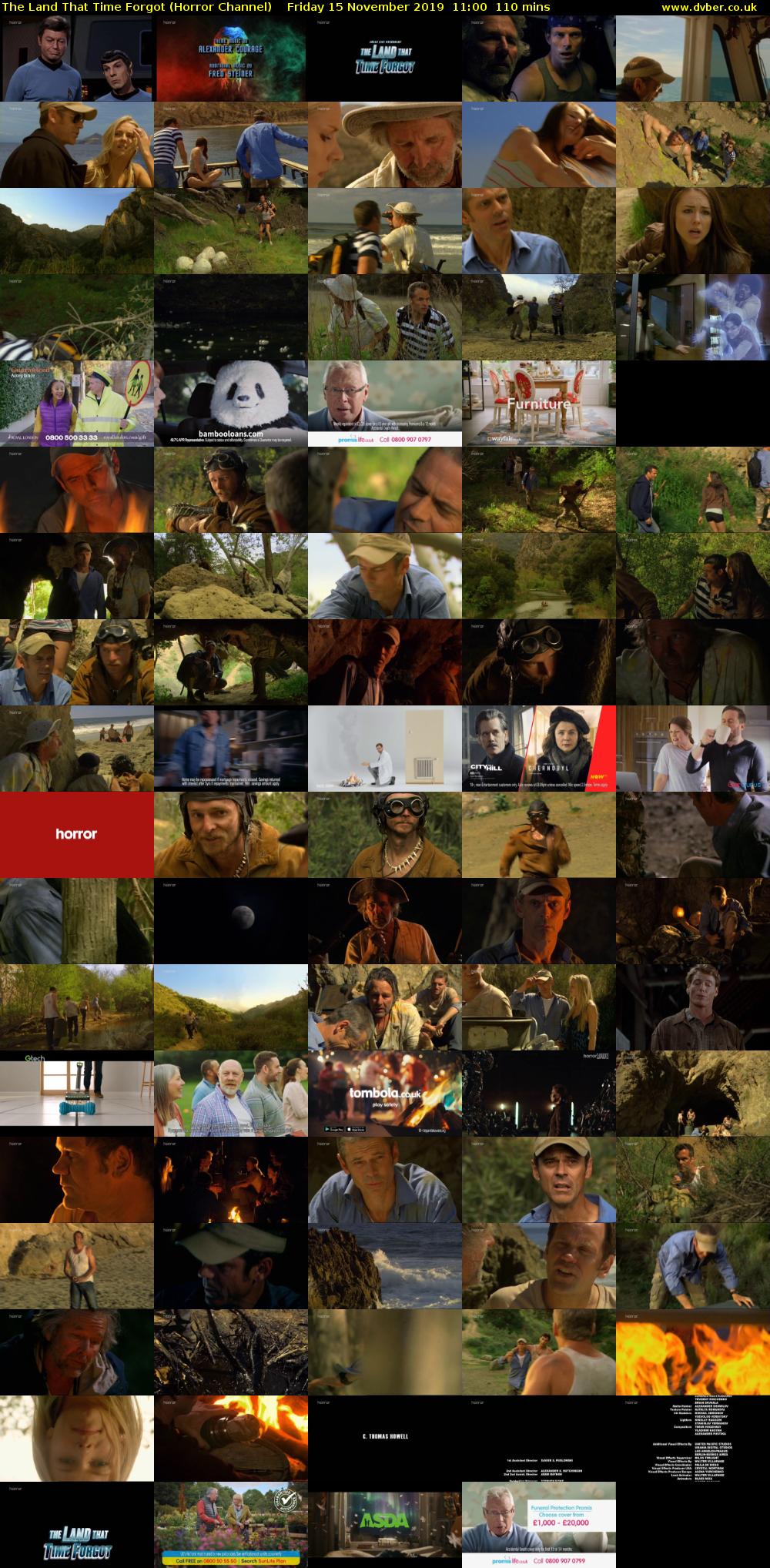 The Land That Time Forgot (Horror Channel) Friday 15 November 2019 11:00 - 12:50