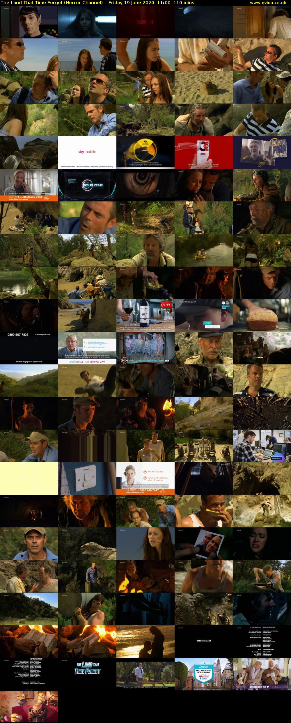 The Land That Time Forgot (Horror Channel) Friday 19 June 2020 11:00 - 12:50
