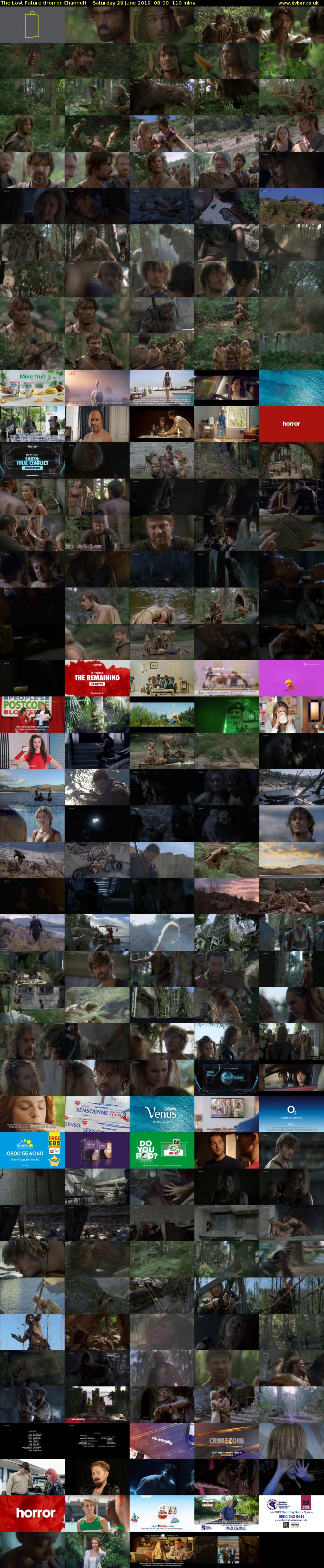 The Lost Future (Horror Channel) Saturday 29 June 2019 08:00 - 09:50