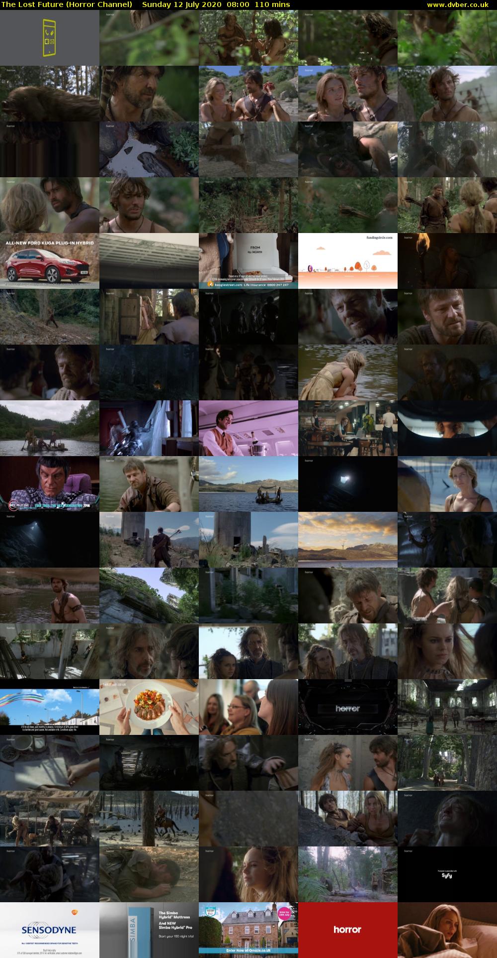 The Lost Future (Horror Channel) Sunday 12 July 2020 08:00 - 09:50