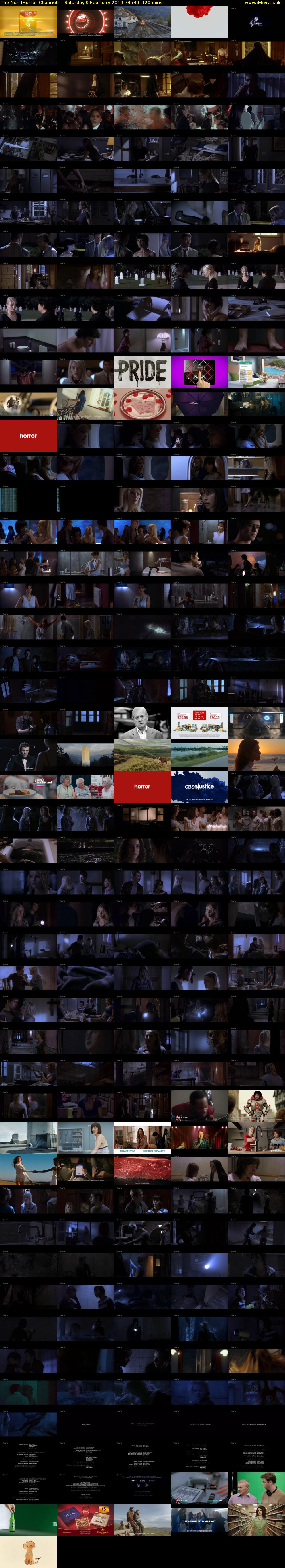The Nun (Horror Channel) Saturday 9 February 2019 00:30 - 02:30