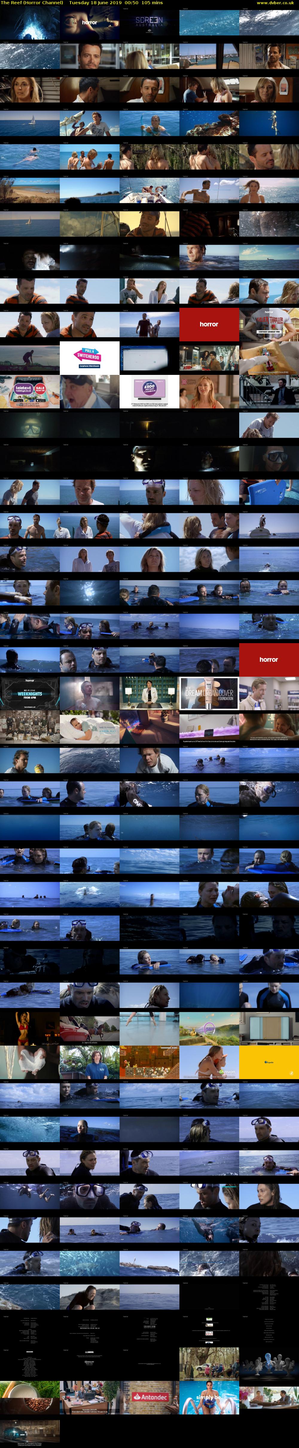 The Reef (Horror Channel) Tuesday 18 June 2019 00:50 - 02:35