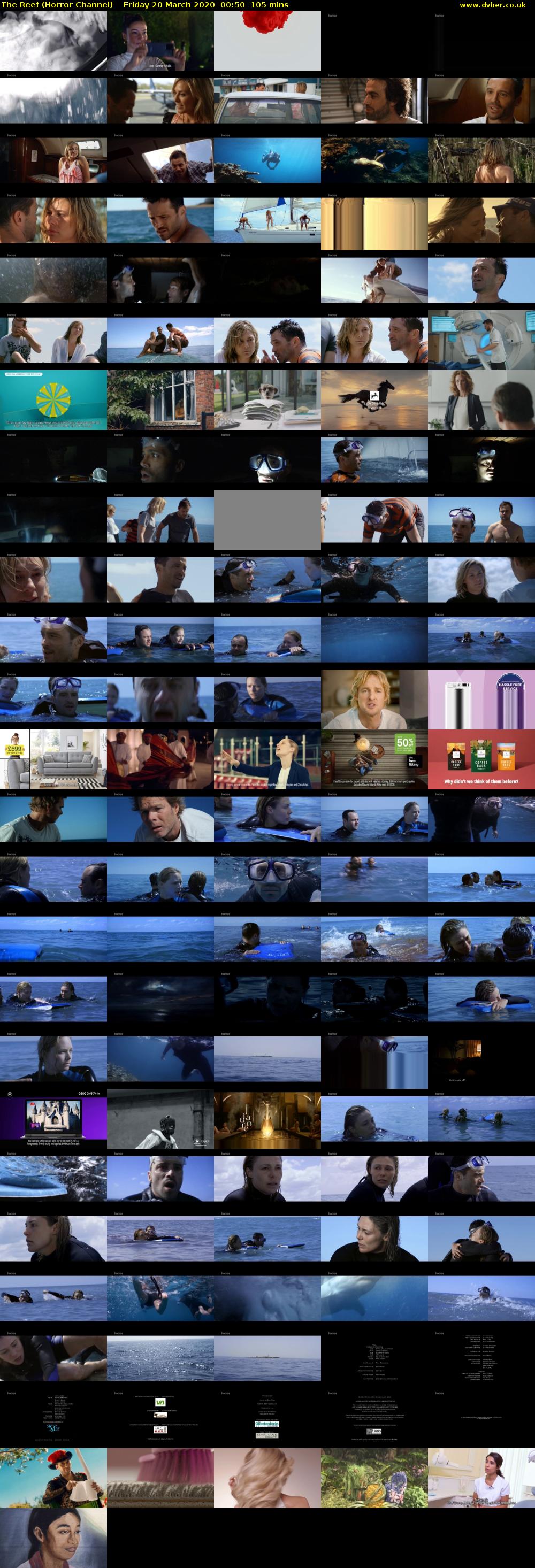 The Reef (Horror Channel) Friday 20 March 2020 00:50 - 02:35