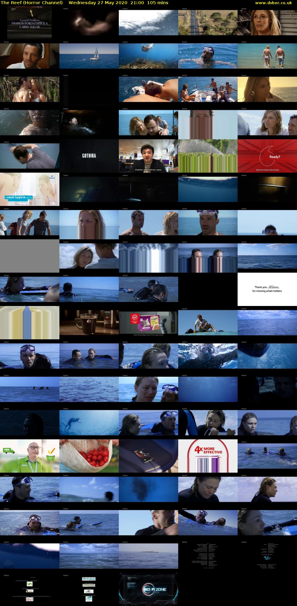 The Reef (Horror Channel) Wednesday 27 May 2020 21:00 - 22:45