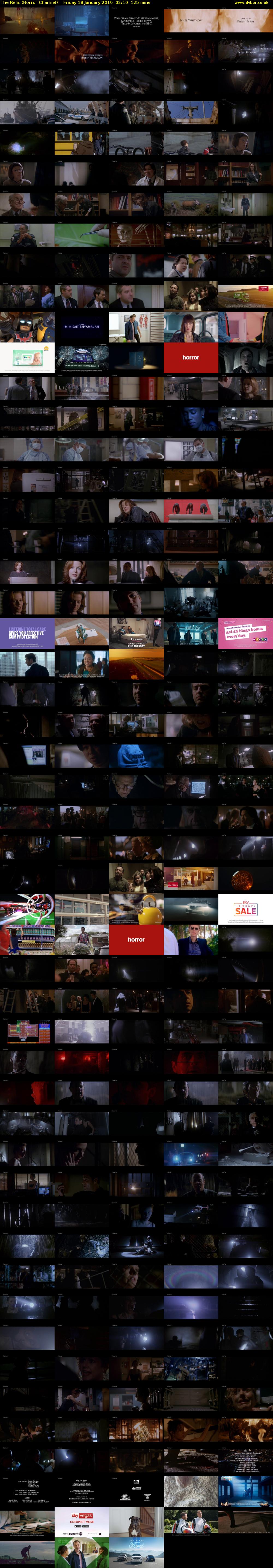 The Relic (Horror Channel) Friday 18 January 2019 02:10 - 04:15