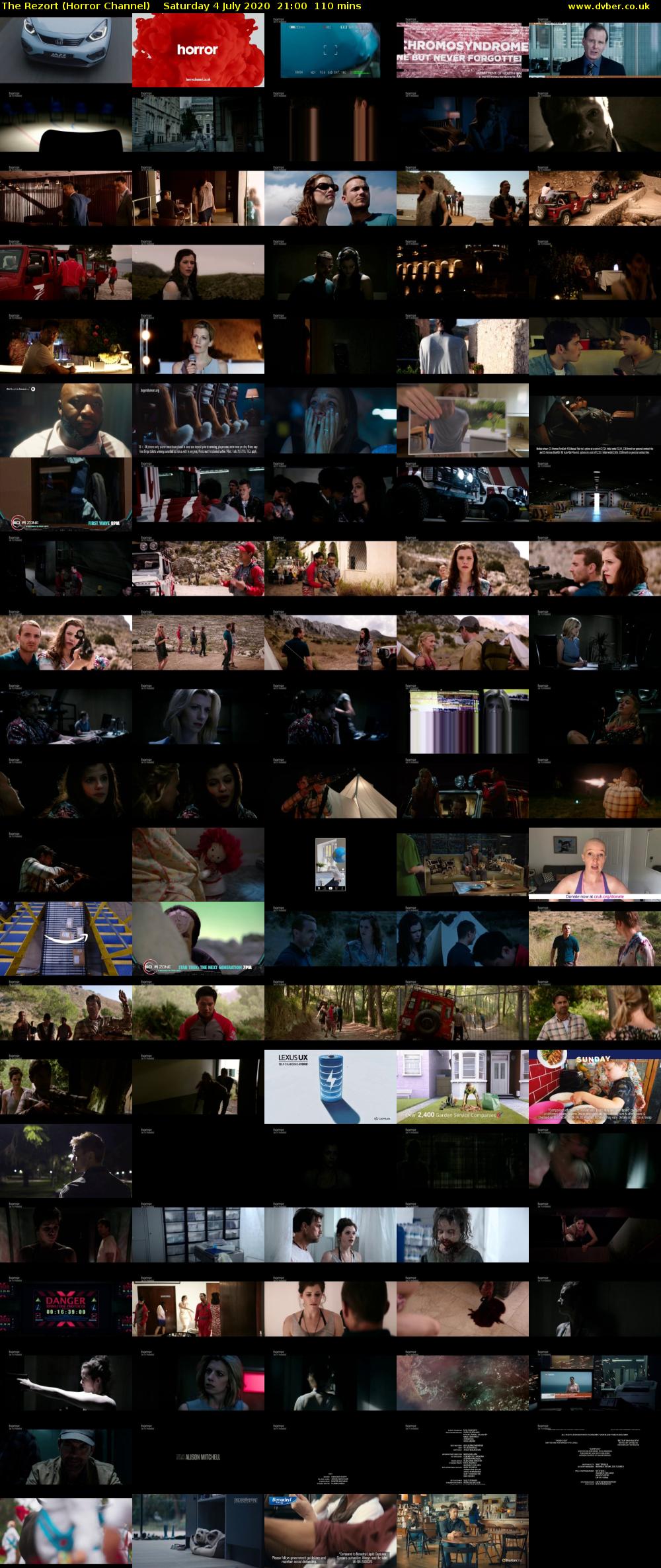 The Rezort (Horror Channel) Saturday 4 July 2020 21:00 - 22:50