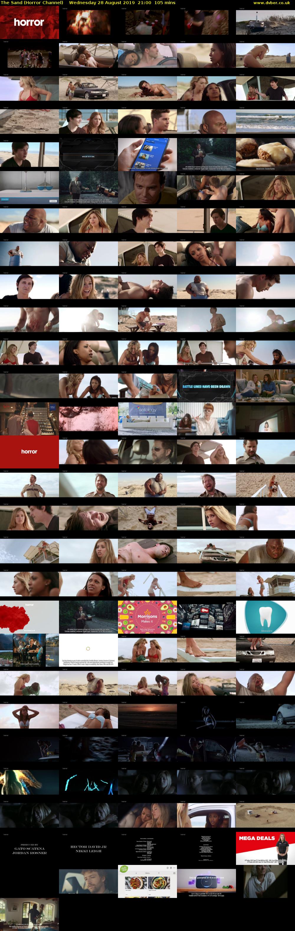 The Sand (Horror Channel) Wednesday 28 August 2019 21:00 - 22:45