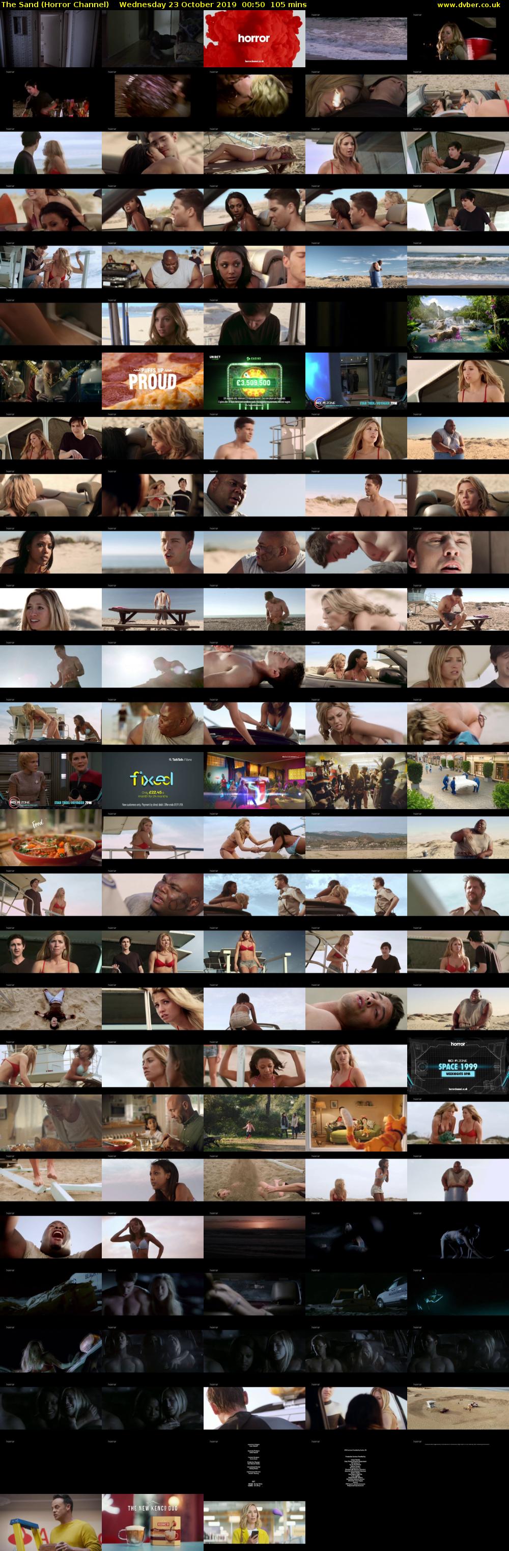 The Sand (Horror Channel) Wednesday 23 October 2019 00:50 - 02:35