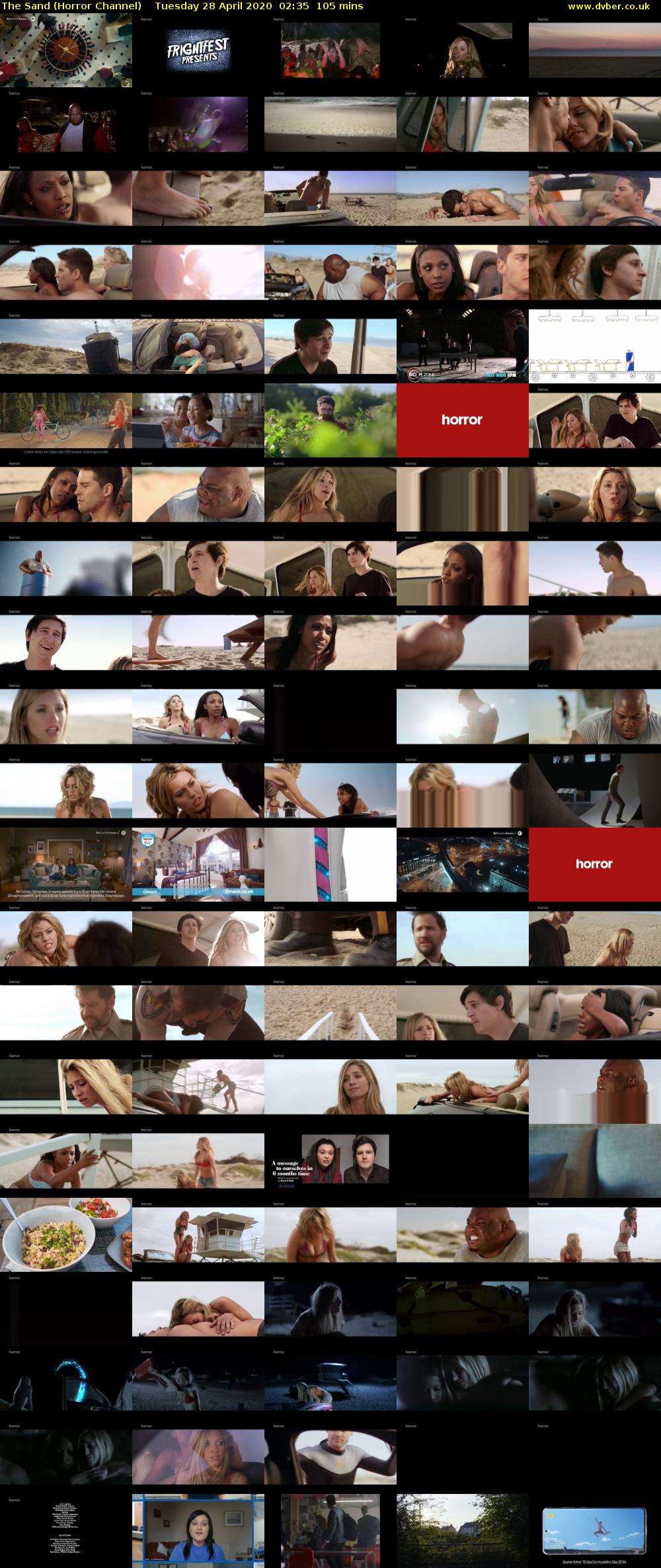 The Sand (Horror Channel) Tuesday 28 April 2020 02:35 - 04:20