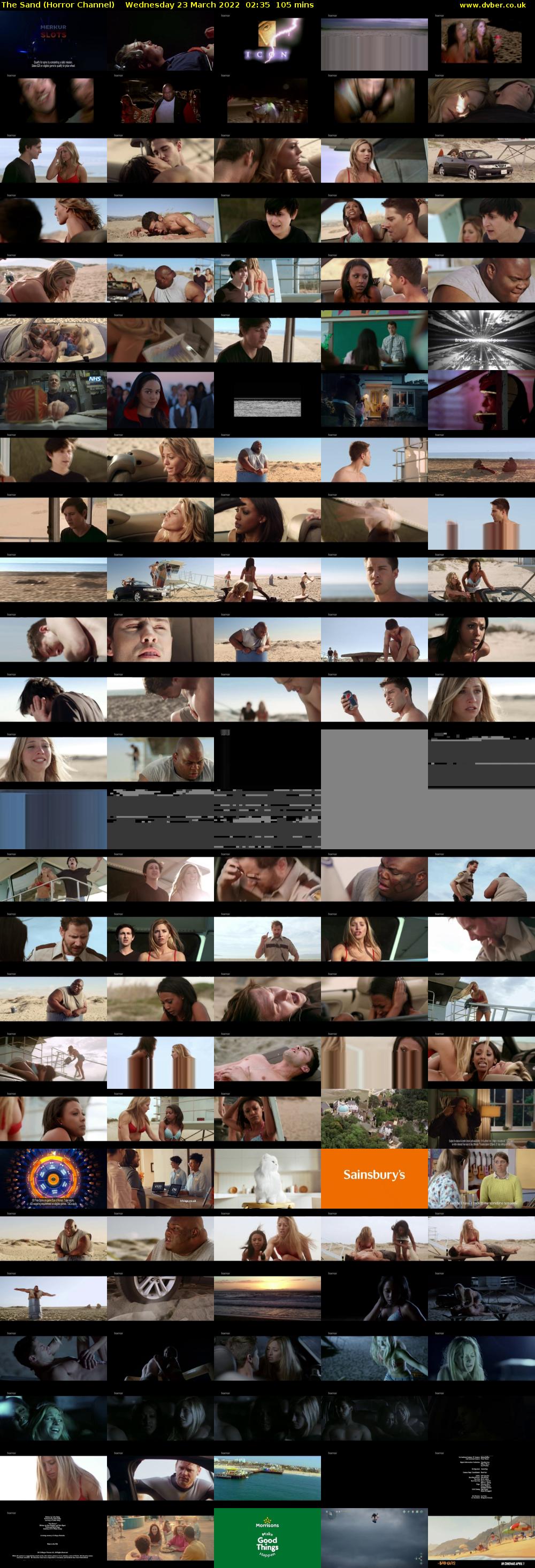 The Sand (Horror Channel) Wednesday 23 March 2022 02:35 - 04:20