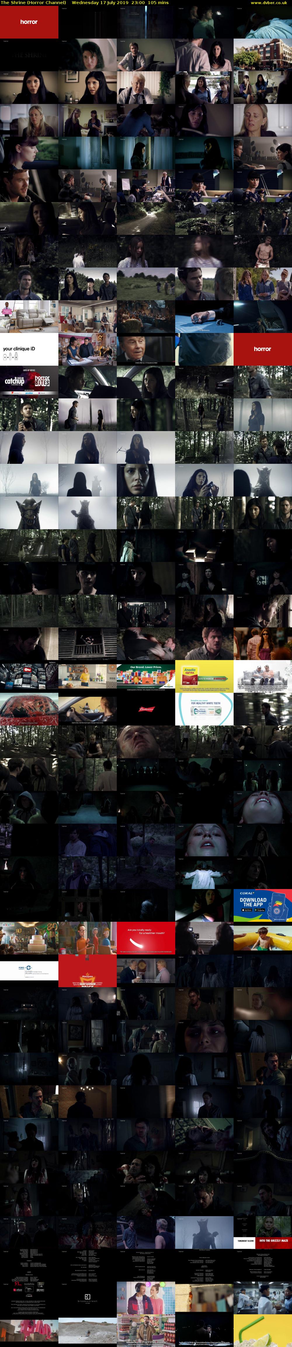 The Shrine (Horror Channel) Wednesday 17 July 2019 23:00 - 00:45