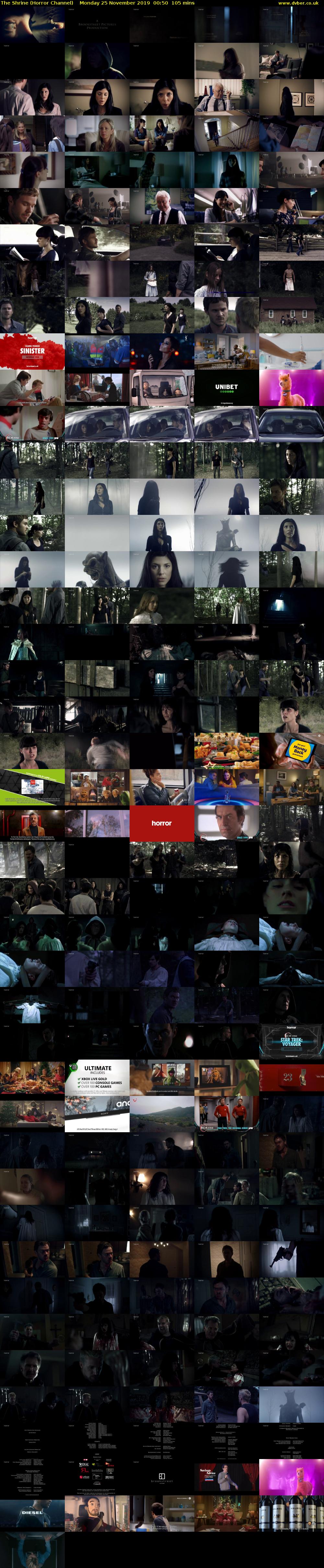 The Shrine (Horror Channel) Monday 25 November 2019 00:50 - 02:35