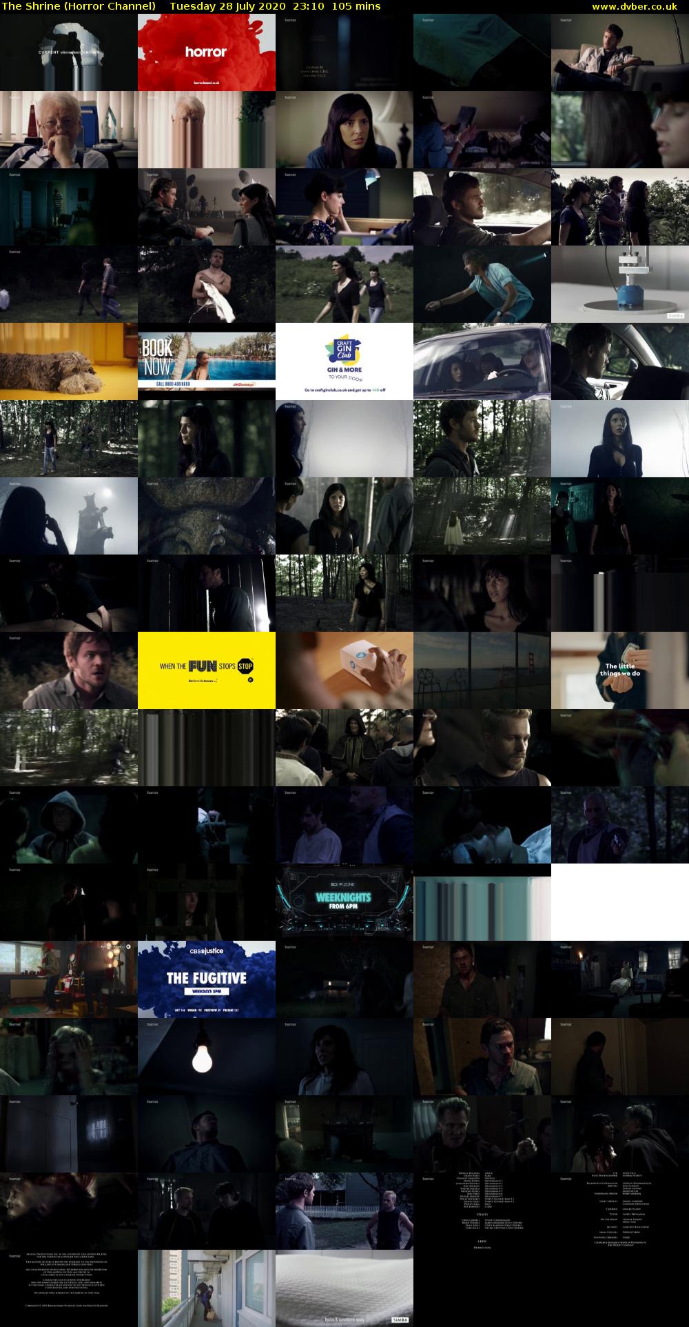 The Shrine (Horror Channel) Tuesday 28 July 2020 23:10 - 00:55