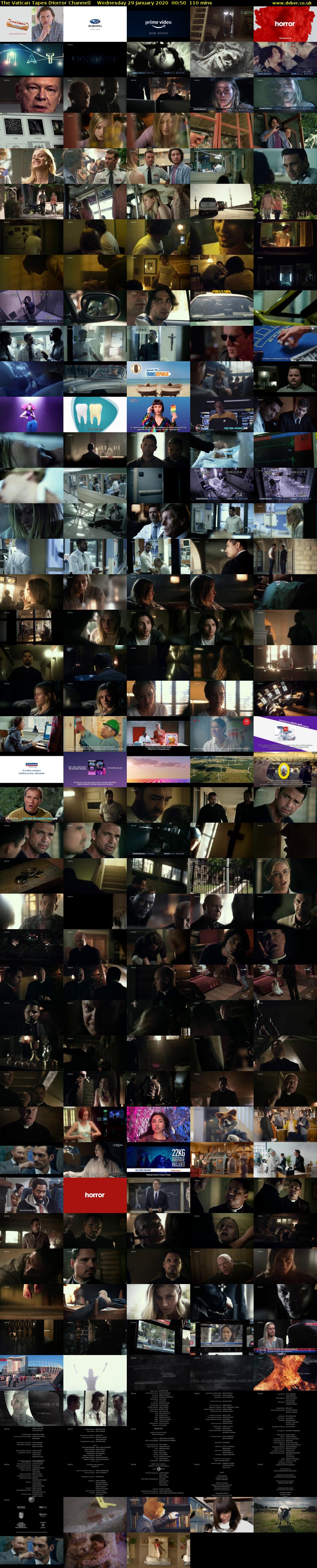 The Vatican Tapes (Horror Channel) Wednesday 29 January 2020 00:50 - 02:40