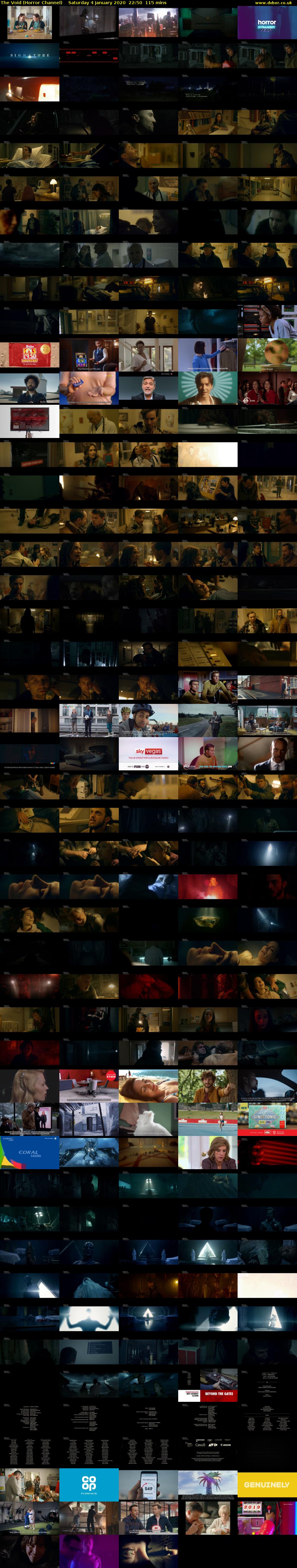 The Void (Horror Channel) Saturday 4 January 2020 22:50 - 00:45