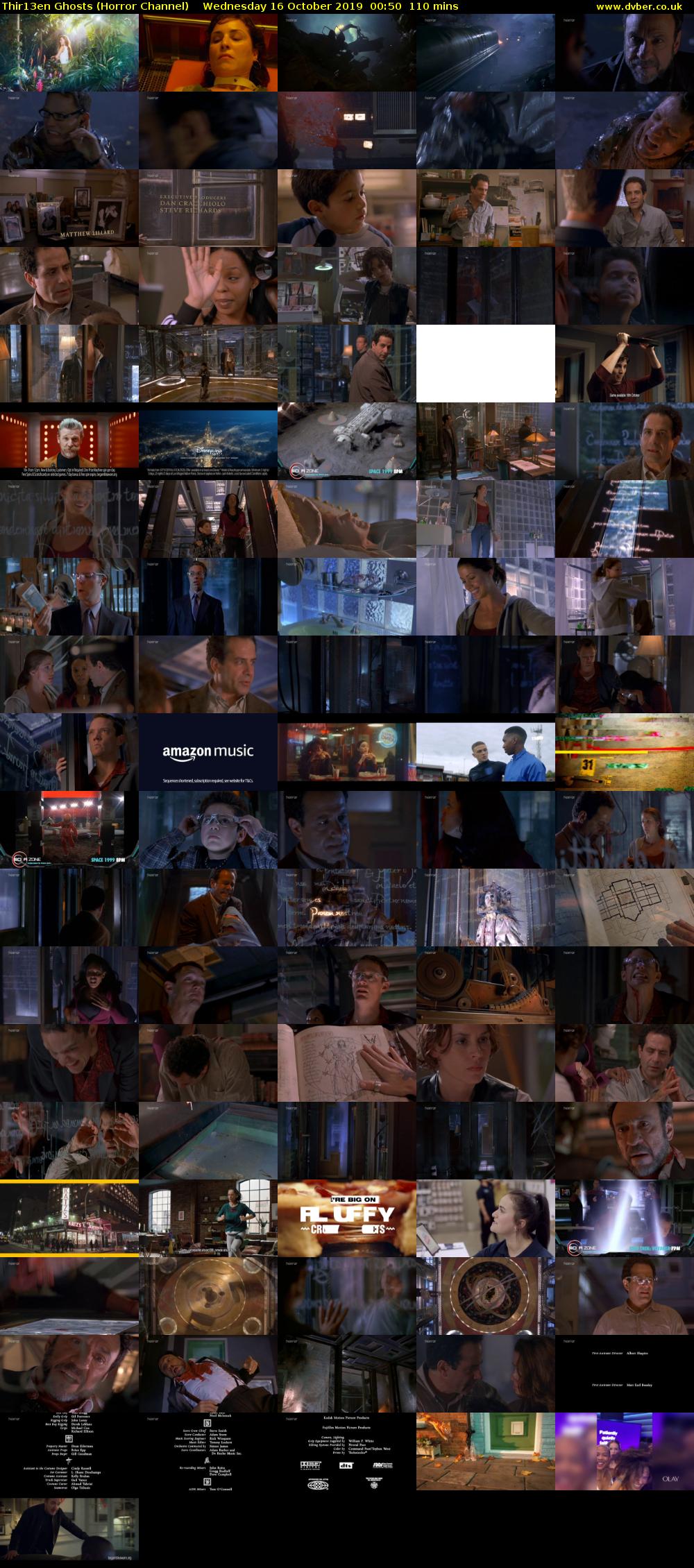 Thir13en Ghosts (Horror Channel) Wednesday 16 October 2019 00:50 - 02:40
