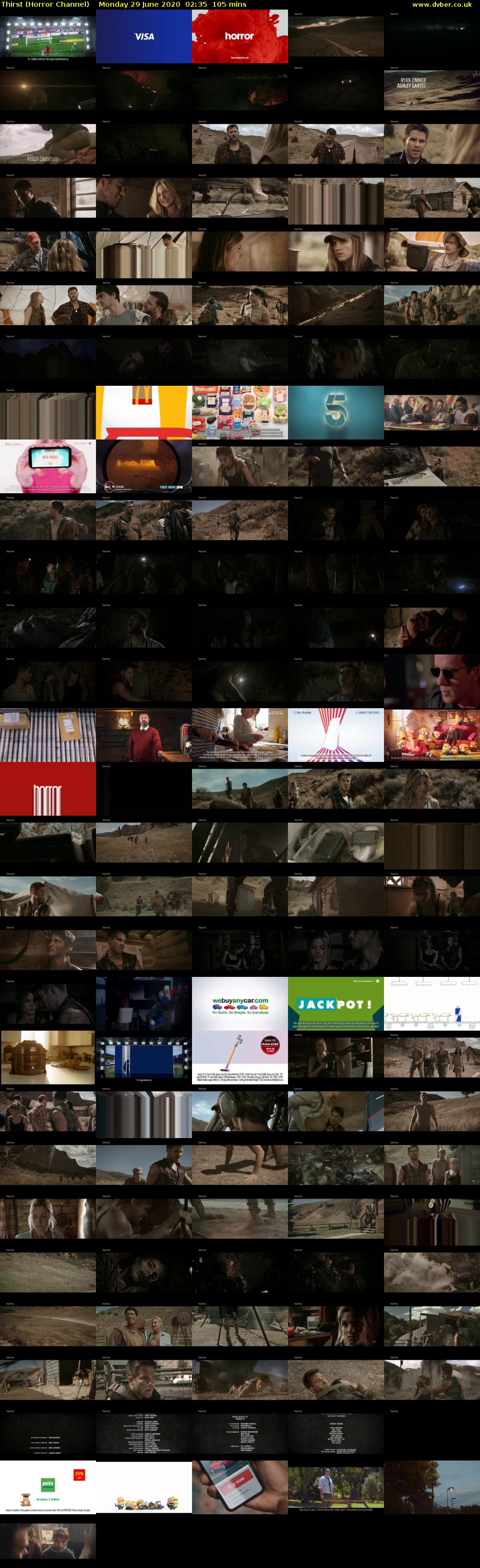 Thirst (Horror Channel) Monday 29 June 2020 02:35 - 04:20