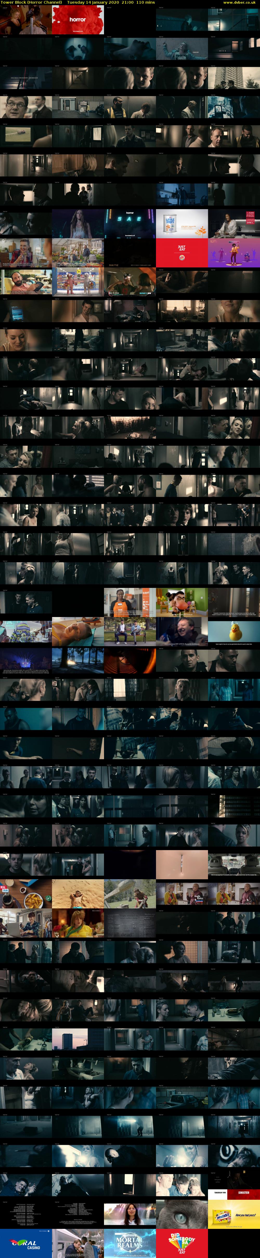 Tower Block (Horror Channel) Tuesday 14 January 2020 21:00 - 22:50