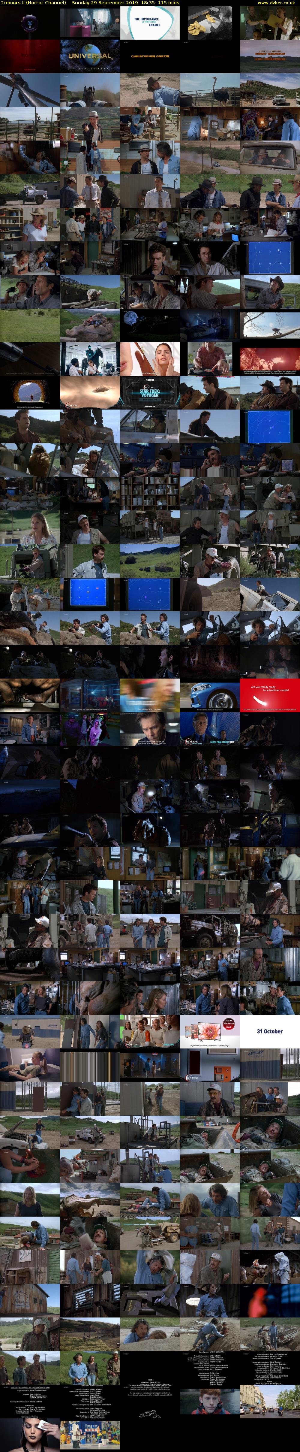 Tremors II (Horror Channel) Sunday 29 September 2019 18:35 - 20:30