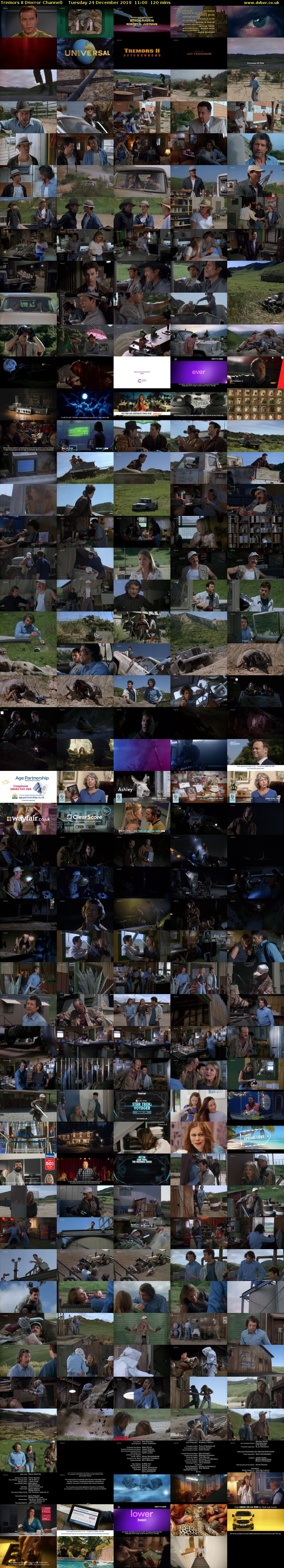 Tremors II (Horror Channel) Tuesday 24 December 2019 11:00 - 13:00