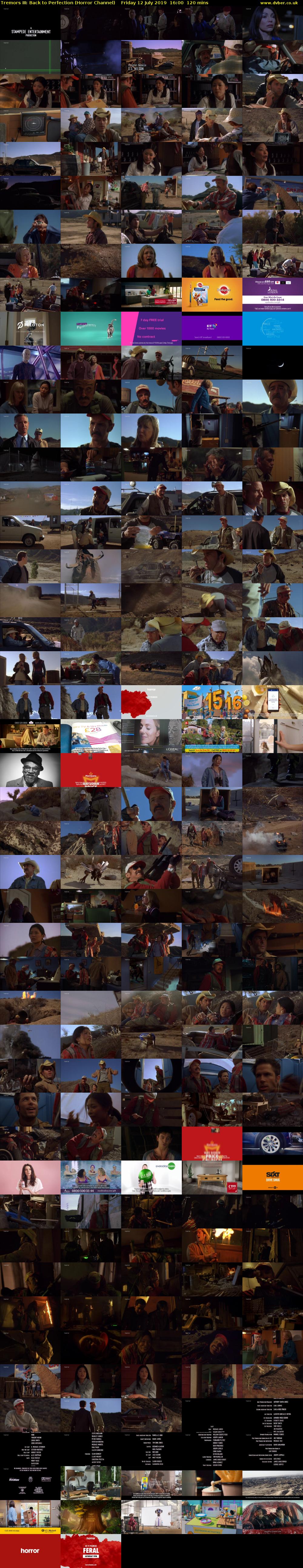 Tremors III: Back to Perfection (Horror Channel) Friday 12 July 2019 16:00 - 18:00