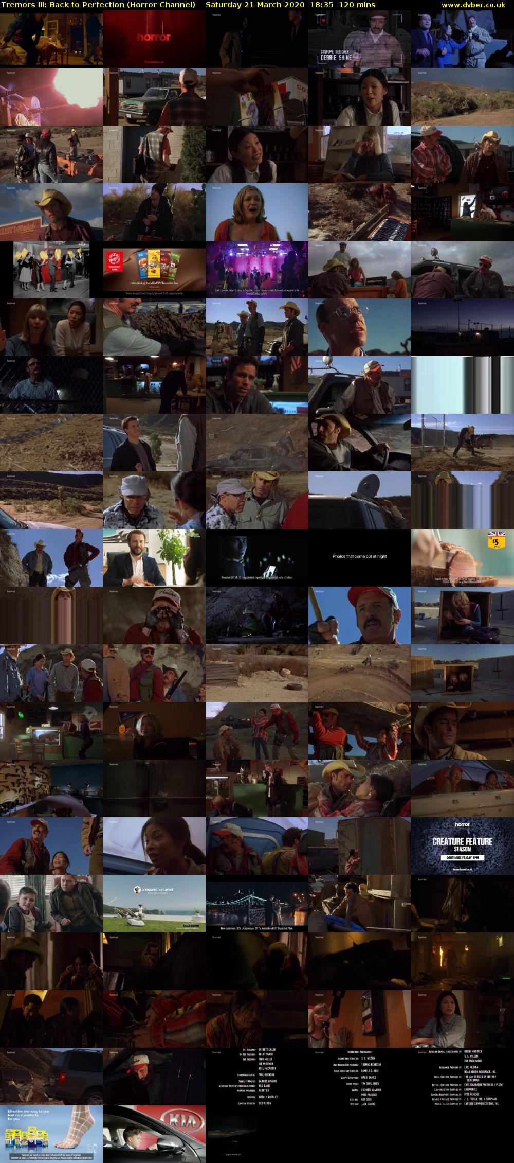 Tremors III: Back to Perfection (Horror Channel) Saturday 21 March 2020 18:35 - 20:35