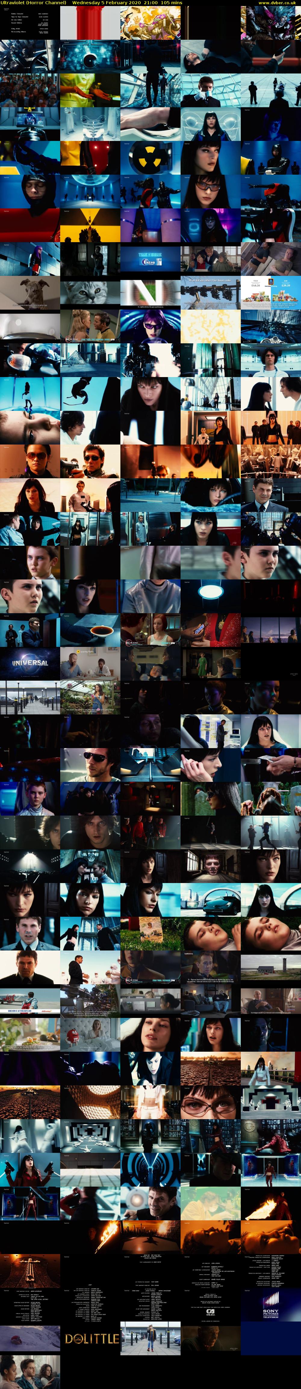 Ultraviolet (Horror Channel) Wednesday 5 February 2020 21:00 - 22:45