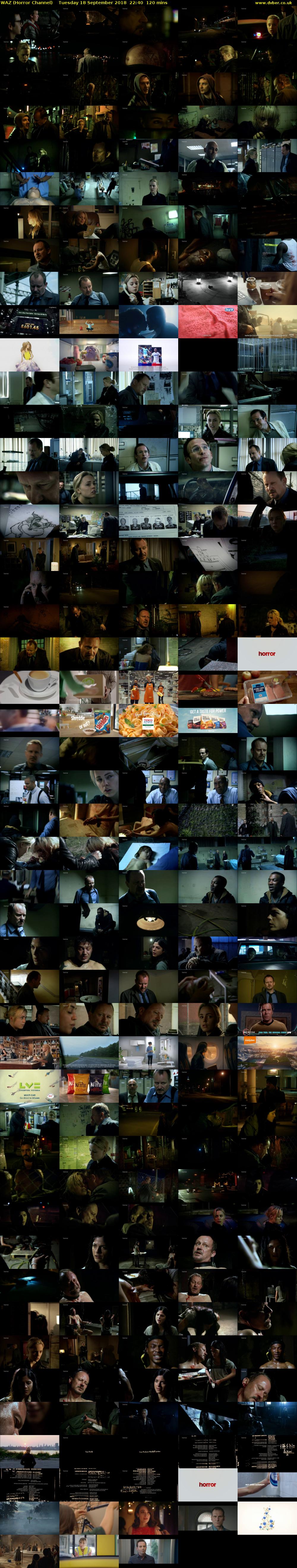 WAZ (Horror Channel) Tuesday 18 September 2018 22:40 - 00:40