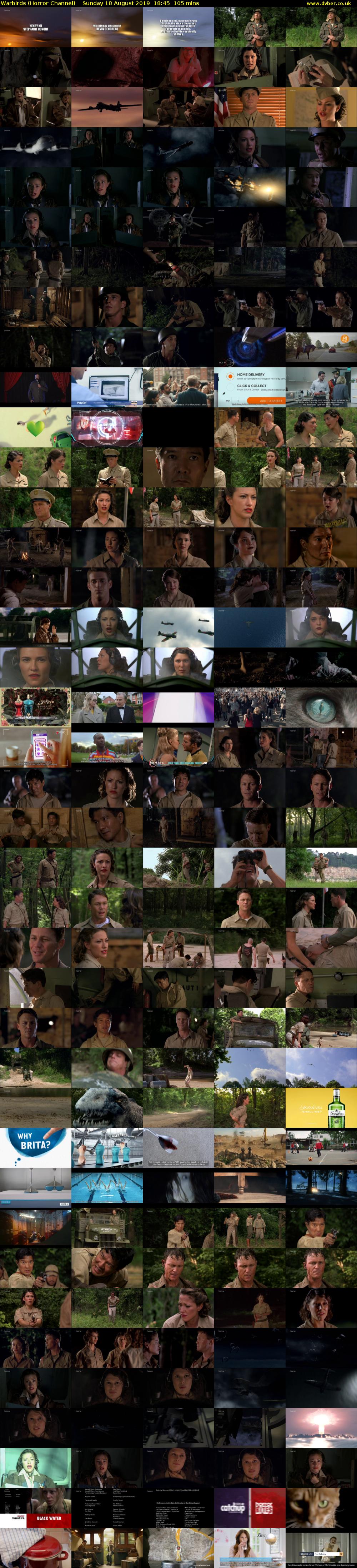 Warbirds (Horror Channel) Sunday 18 August 2019 18:45 - 20:30