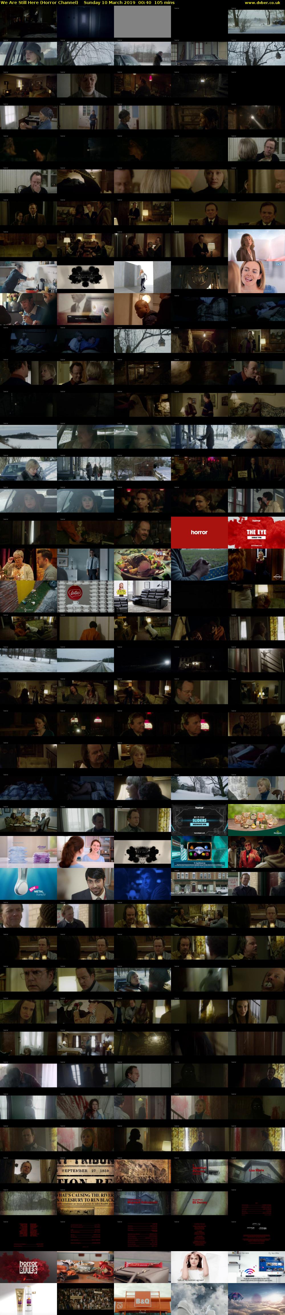 We Are Still Here (Horror Channel) Sunday 10 March 2019 00:40 - 02:25