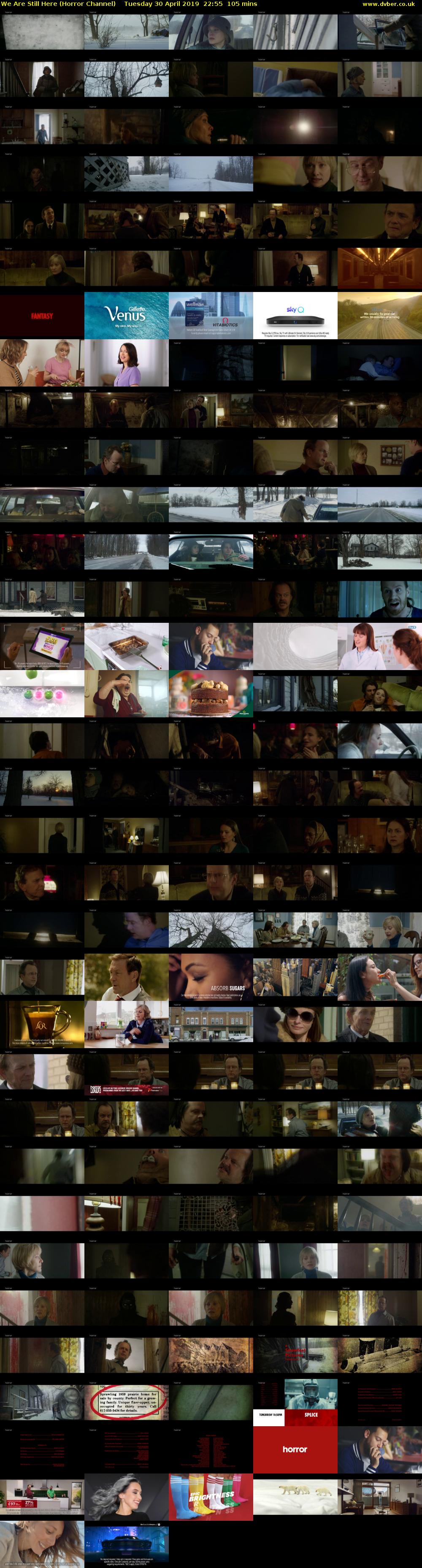 We Are Still Here (Horror Channel) Tuesday 30 April 2019 22:55 - 00:40