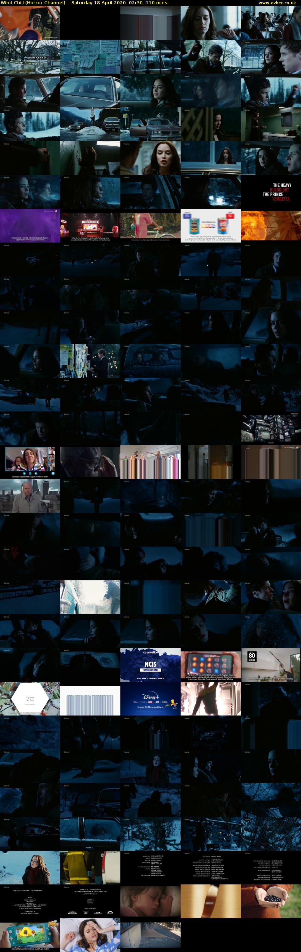 Wind Chill (Horror Channel) Saturday 18 April 2020 02:30 - 04:20
