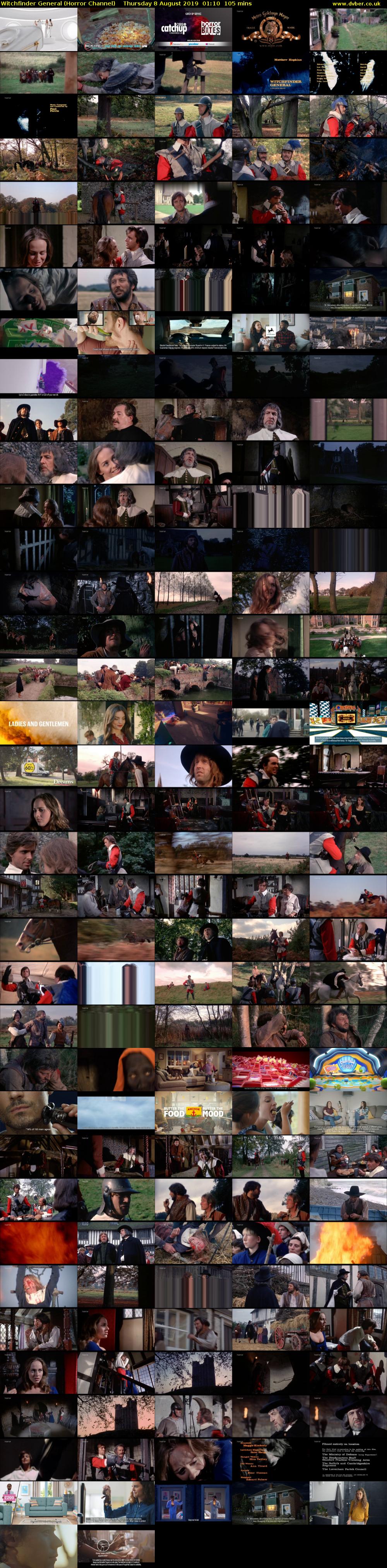 Witchfinder General (Horror Channel) Thursday 8 August 2019 01:10 - 02:55