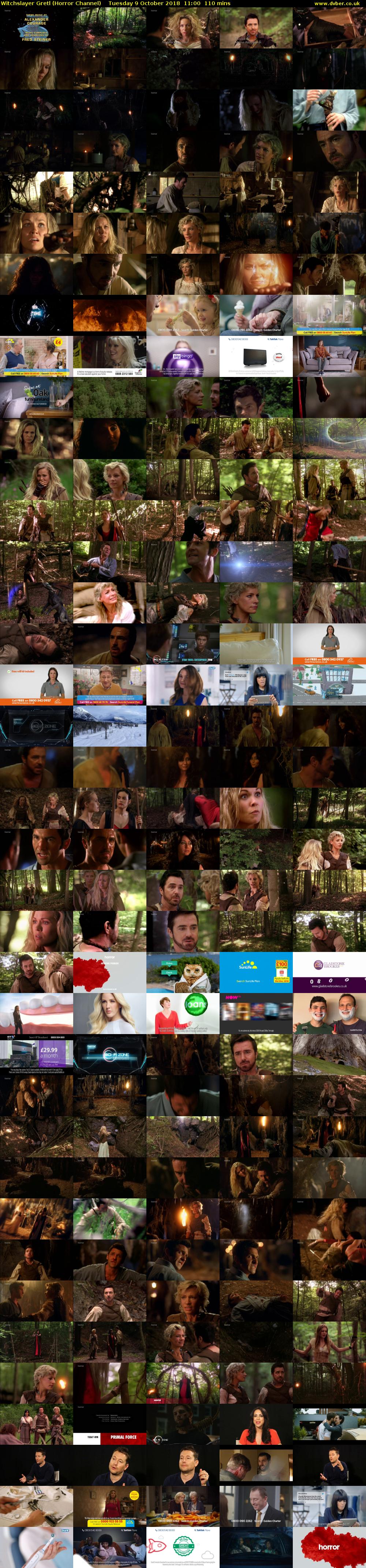 Witchslayer Gretl (Horror Channel) Tuesday 9 October 2018 11:00 - 12:50