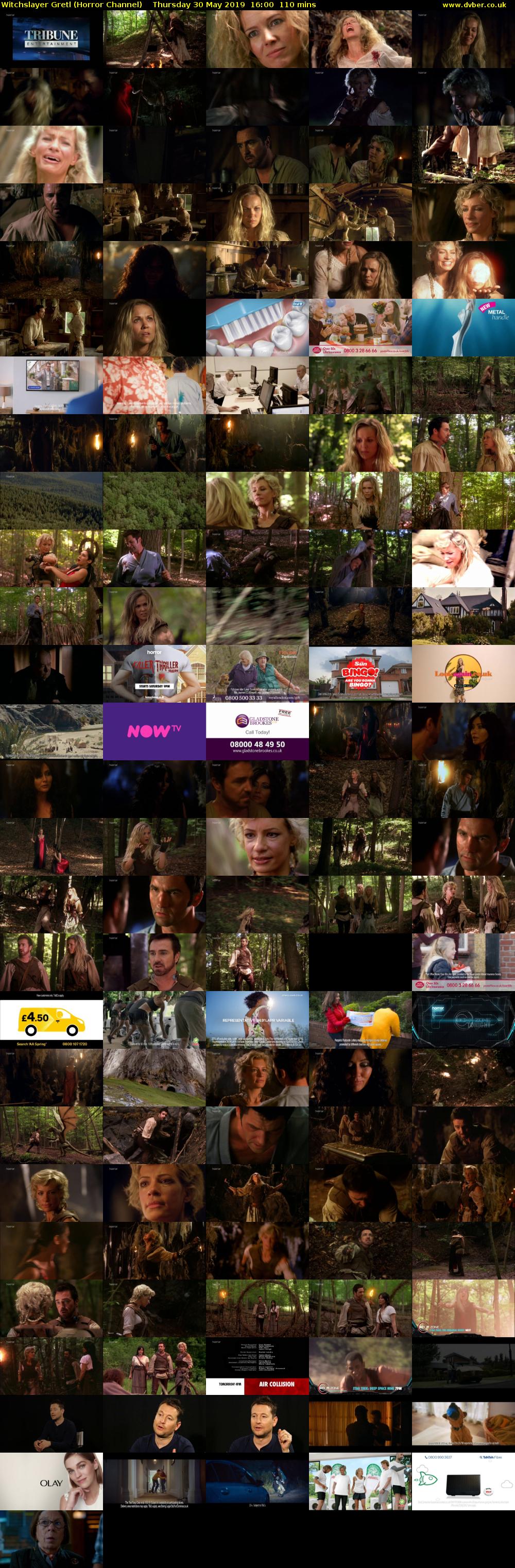 Witchslayer Gretl (Horror Channel) Thursday 30 May 2019 16:00 - 17:50