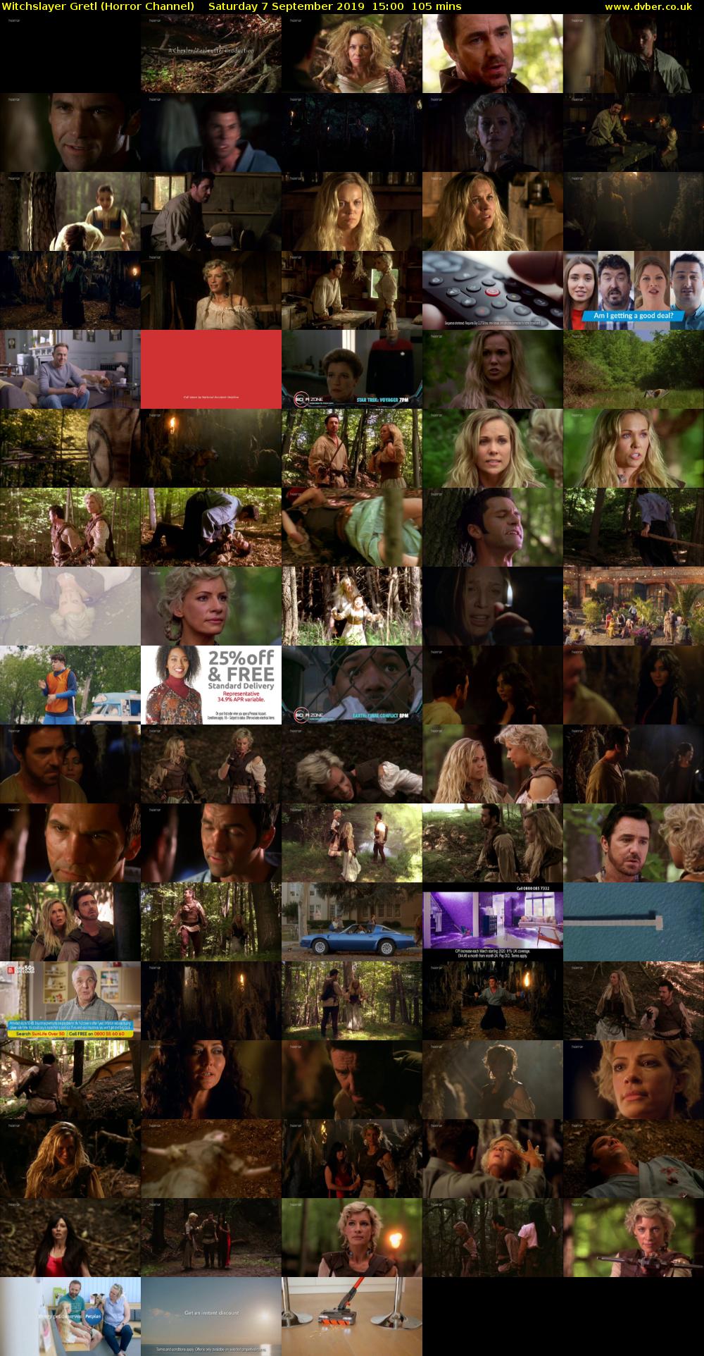 Witchslayer Gretl (Horror Channel) Saturday 7 September 2019 15:00 - 16:45
