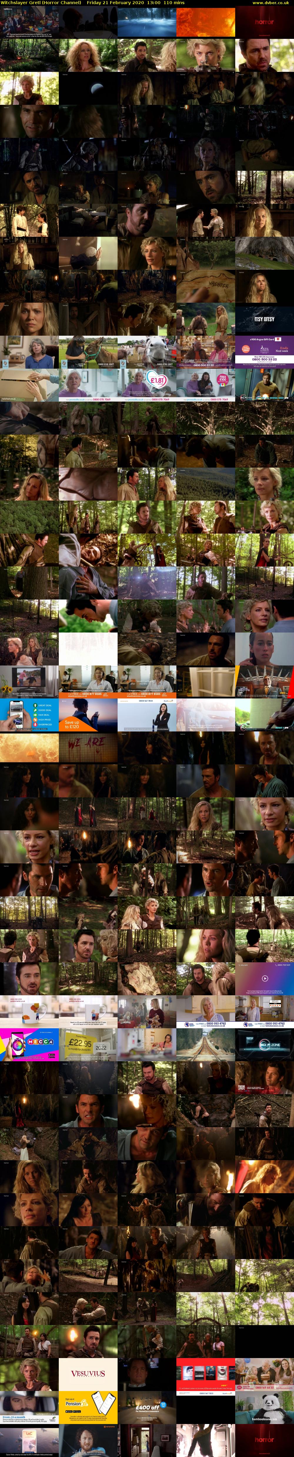 Witchslayer Gretl (Horror Channel) Friday 21 February 2020 13:00 - 14:50