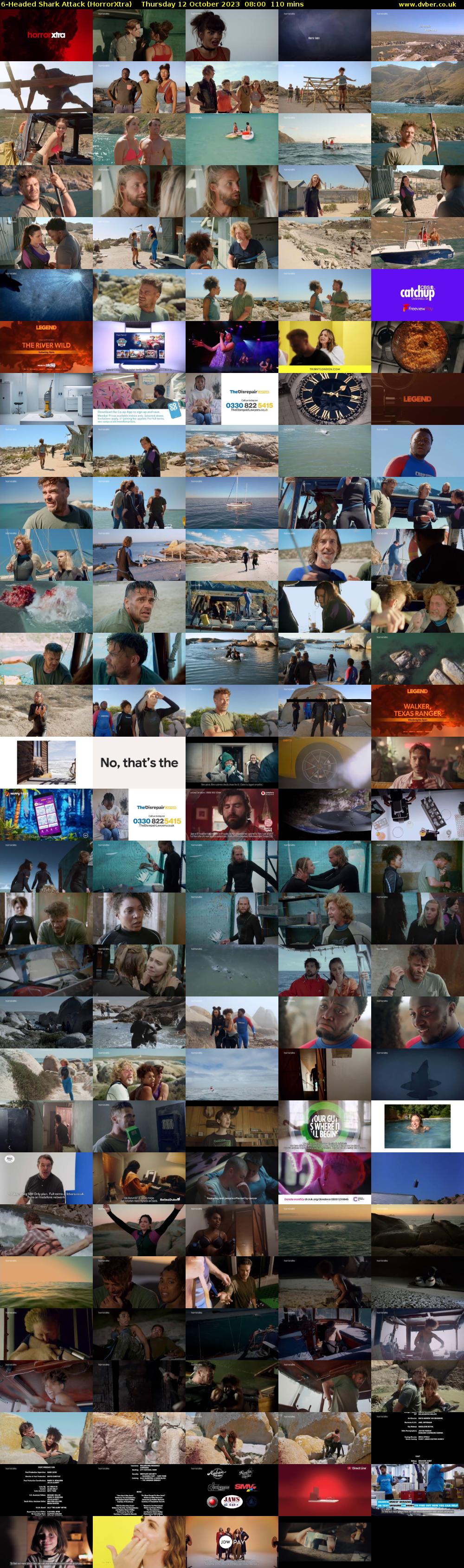 6-Headed Shark Attack (HorrorXtra) Thursday 12 October 2023 08:00 - 09:50