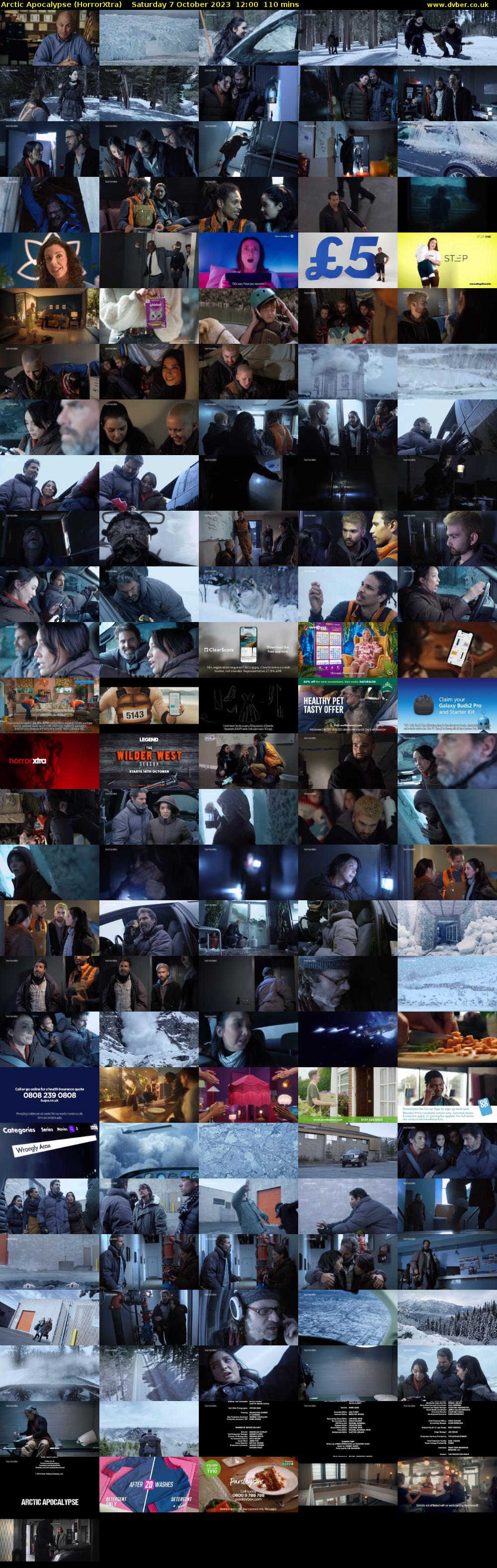 Arctic Apocalypse (HorrorXtra) Saturday 7 October 2023 12:00 - 13:50