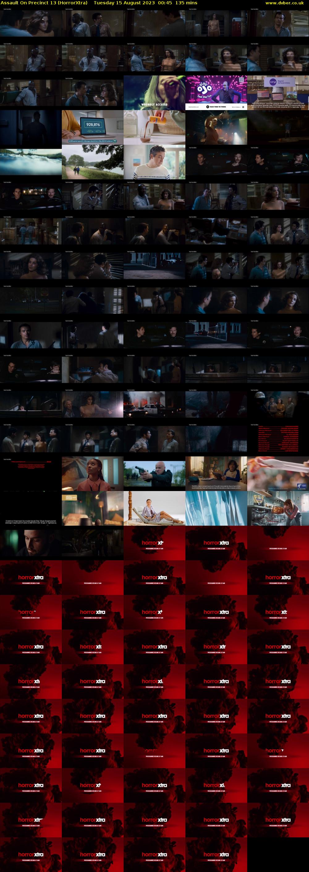 Assault On Precinct 13 (HorrorXtra) Tuesday 15 August 2023 00:45 - 03:00