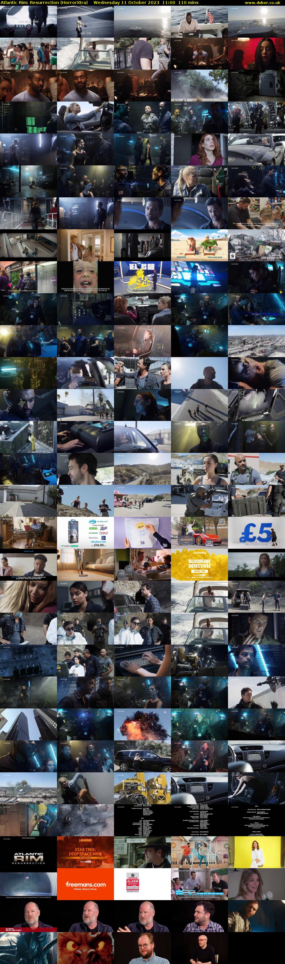 Atlantic Rim: Resurrection (HorrorXtra) Wednesday 11 October 2023 11:00 - 12:50