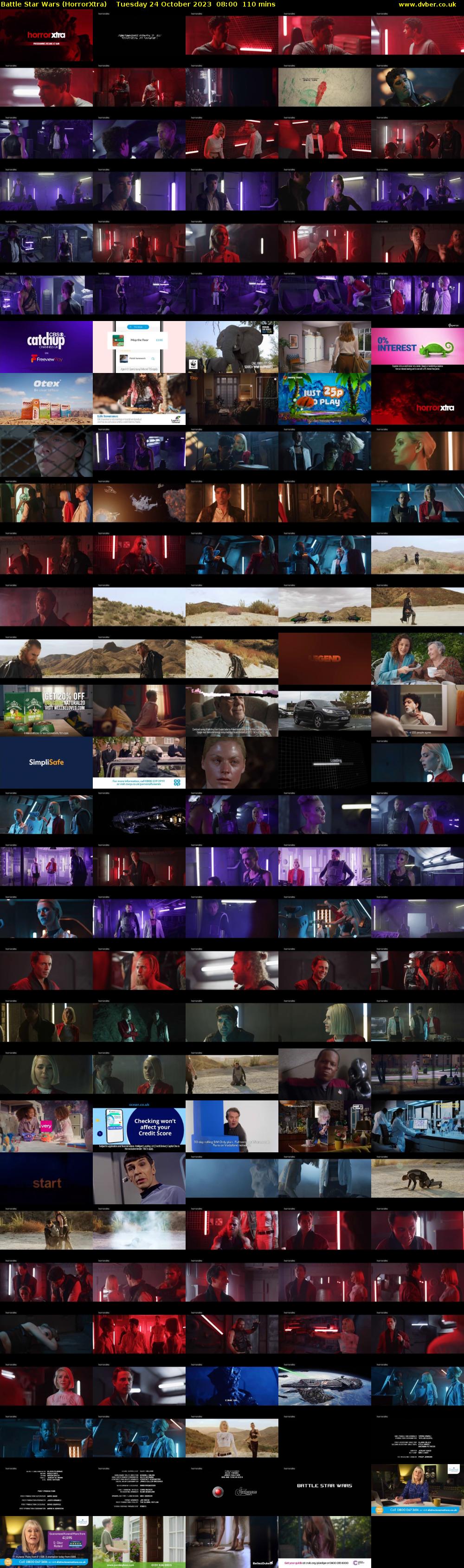 Battle Star Wars (HorrorXtra) Tuesday 24 October 2023 08:00 - 09:50