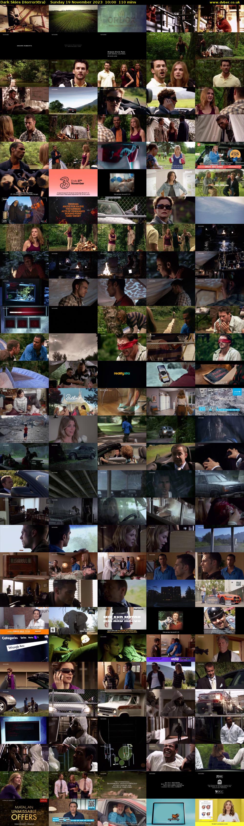 Dark Skies (HorrorXtra) Sunday 19 November 2023 10:00 - 11:50