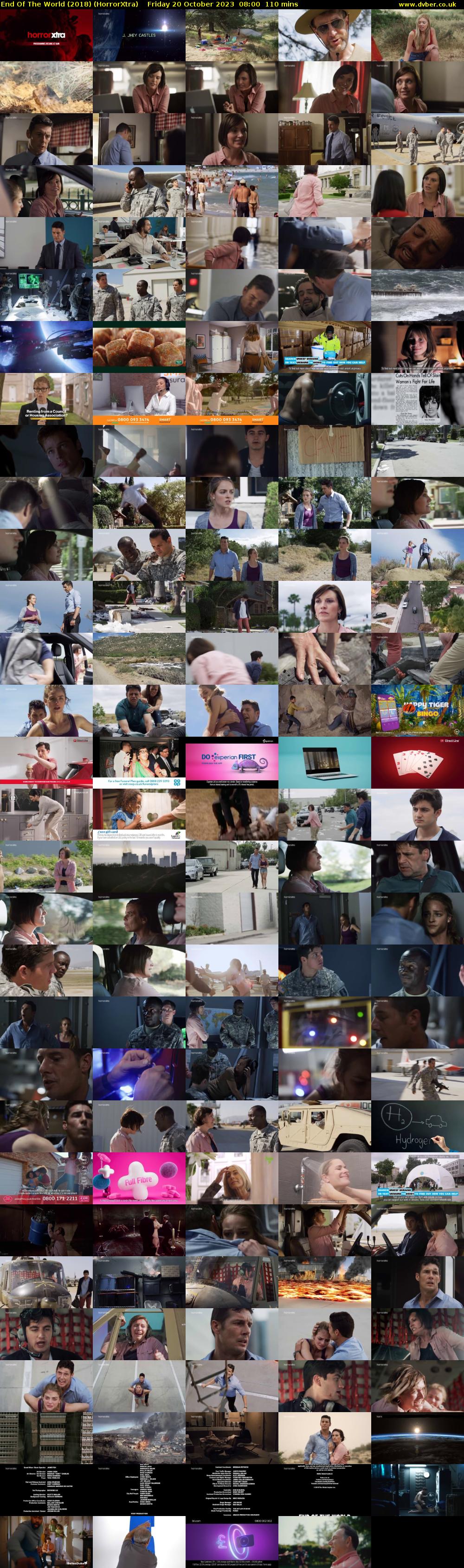 End Of The World (2018) (HorrorXtra) Friday 20 October 2023 08:00 - 09:50