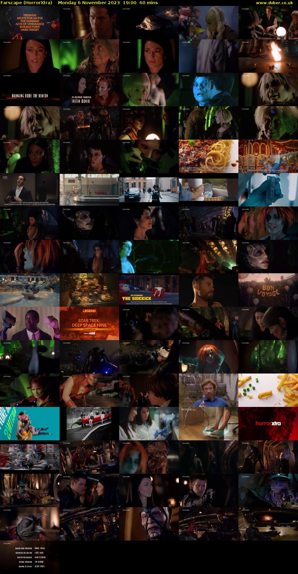 Farscape (HorrorXtra) Monday 6 November 2023 19:00 - 20:00