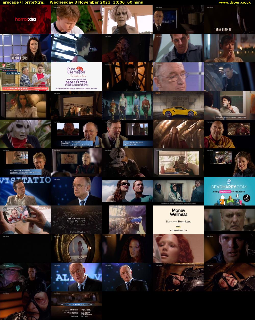 Farscape (HorrorXtra) Wednesday 8 November 2023 10:00 - 11:00